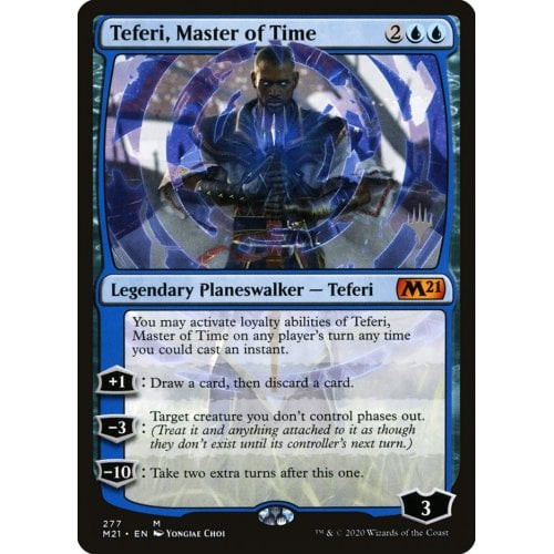 Teferi, Master of Time (Alternate Art #277) (Promo Pack non-foil) | Promotional Cards