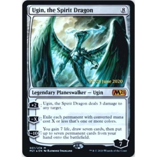 Ugin, the Spirit Dragon (Core Set 2021 Prerelease Foil) | Promotional Cards