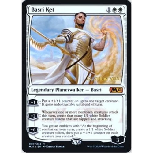 Basri Ket (Core Set 2021 Prerelease Foil)