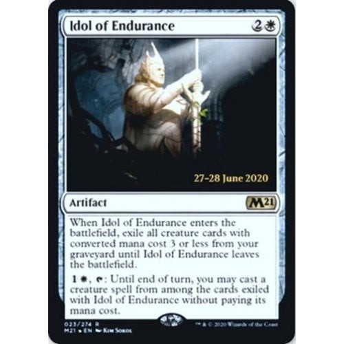 Idol of Endurance (Core Set 2021 Prerelease Foil) | Promotional Cards
