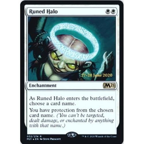 Runed Halo (Core Set 2021 Prerelease Foil)