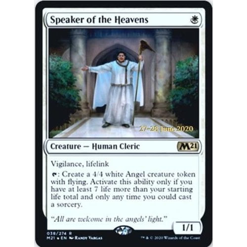 Speaker of the Heavens (Core Set 2021 Prerelease Foil)