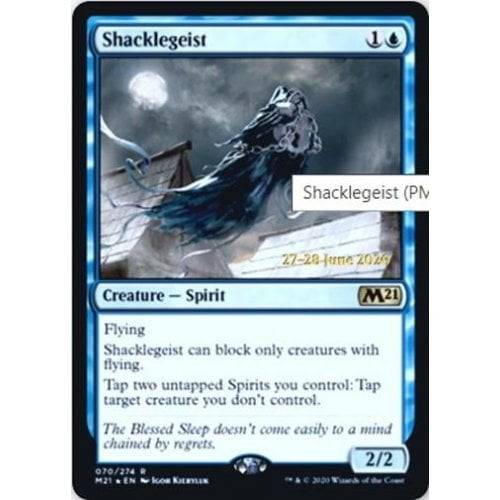 Shacklegeist (Core Set 2021 Prerelease Foil)