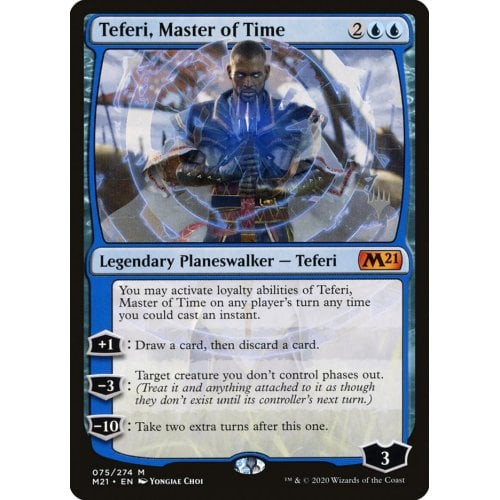 Teferi, Master of Time (Promo Pack foil) | Promotional Cards