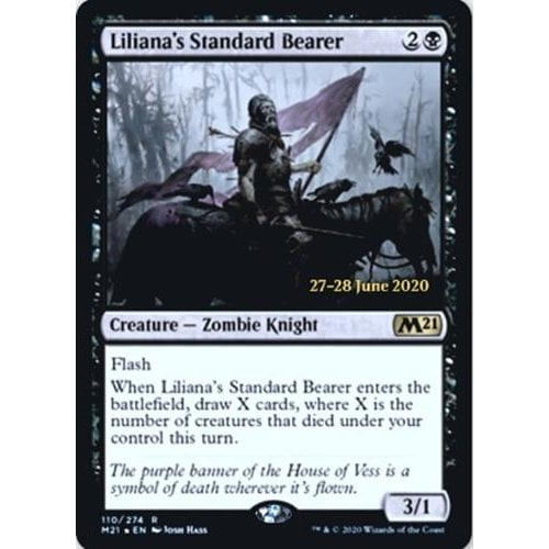 Liliana's Standard Bearer (Core Set 2021 Prerelease Foil)