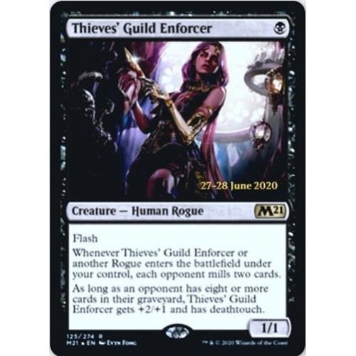 Thieves' Guild Enforcer (Core Set 2021 Prerelease Foil)