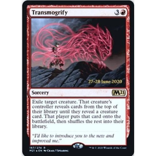 Transmogrify (Core Set 2021 Prerelease Foil)