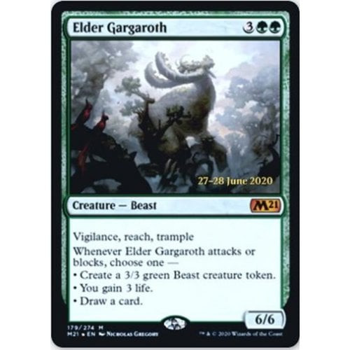 Elder Gargaroth (Core Set 2021 Prerelease Foil)