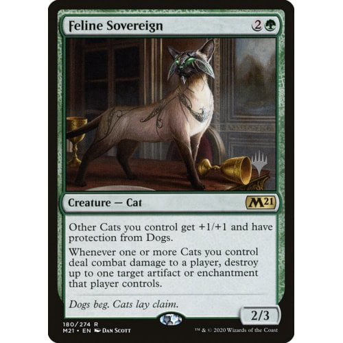 Feline Sovereign (Promo Pack foil) | Promotional Cards