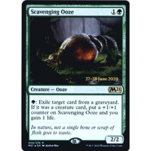 Scavenging Ooze (Core Set 2021 Prerelease Foil)