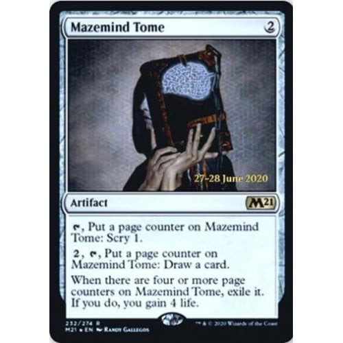 Mazemind Tome (Core Set 2021 Prerelease Foil) | Promotional Cards