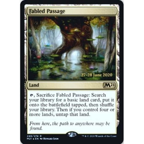 Fabled Passage (Core Set 2021 Prerelease Foil)