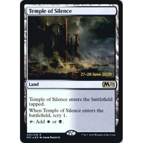 Temple of Silence (Core Set 2021 Prerelease Foil)