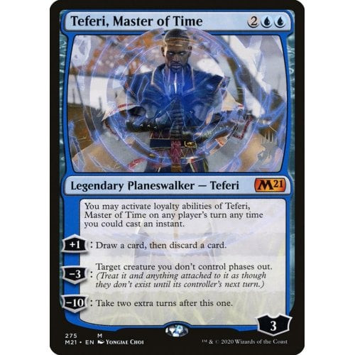 Teferi, Master of Time (Alternate Art #275) (Promo Pack foil) | Promotional Cards