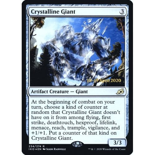 Crystalline Giant (Ikoria: Lair of Behemoths Prerelease foil)