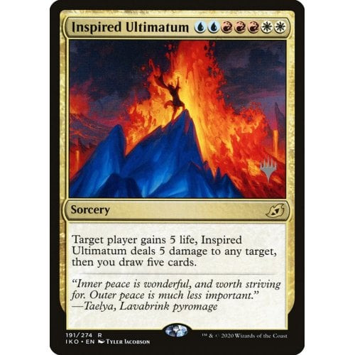 Inspired Ultimatum (Promo Pack foil) | Promotional Cards