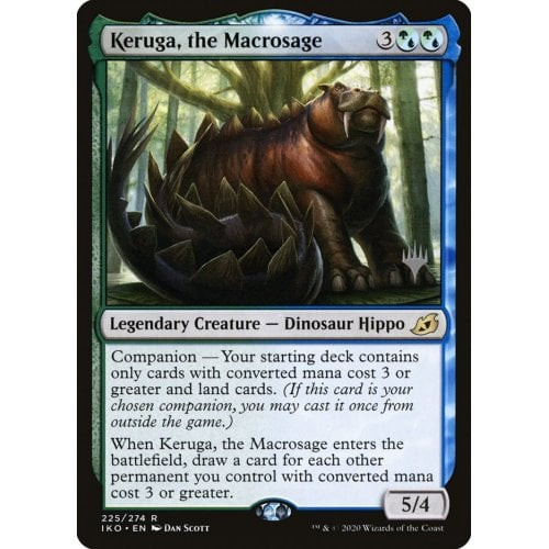 Keruga, the Macrosage (Promo Pack foil) | Promotional Cards