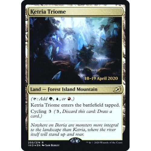 Ketria Triome (Ikoria: Lair of Behemoths Prerelease foil) | Promotional Cards
