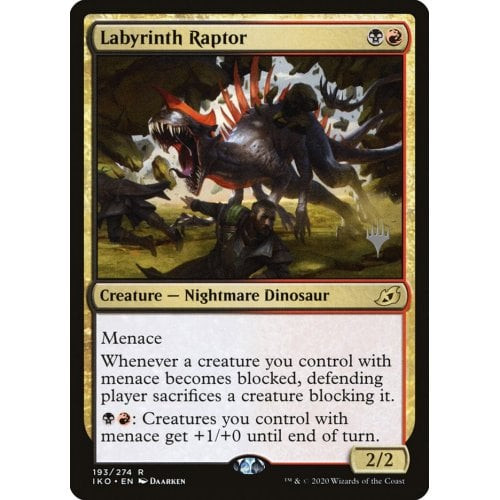 Labyrinth Raptor (Promo Pack foil)