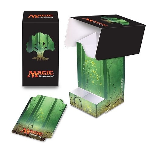 MTG Mana 5 Forest Full View Deck Box