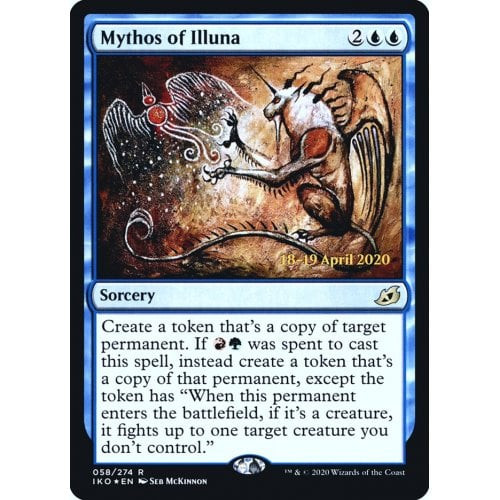 Mythos of Illuna (Ikoria: Lair of Behemoths Prerelease foil)