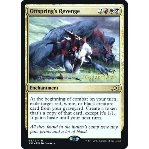 Offspring's Revenge (Ikoria: Lair of Behemoths Prerelease foil)
