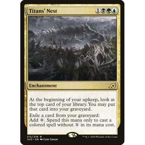 Titans' Nest (Ikoria: Lair of Behemoths Prerelease foil)
