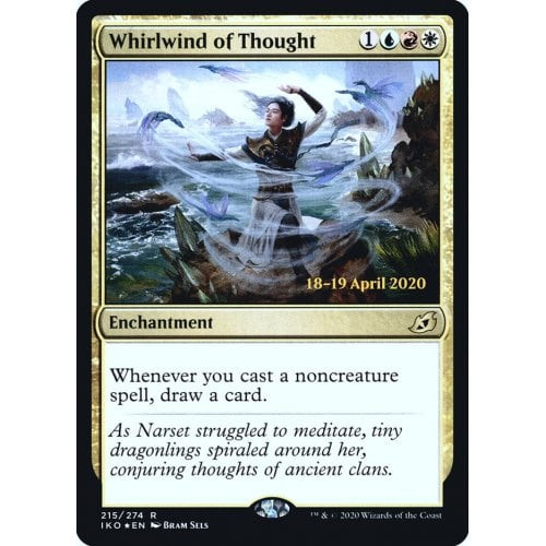 Whirlwind of Thought (Ikoria: Lair of Behemoths Prerelease foil) | Promotional Cards