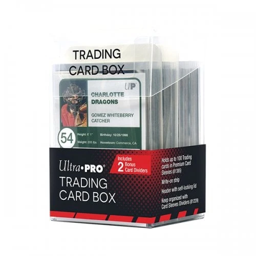 Clear Trading Card Box