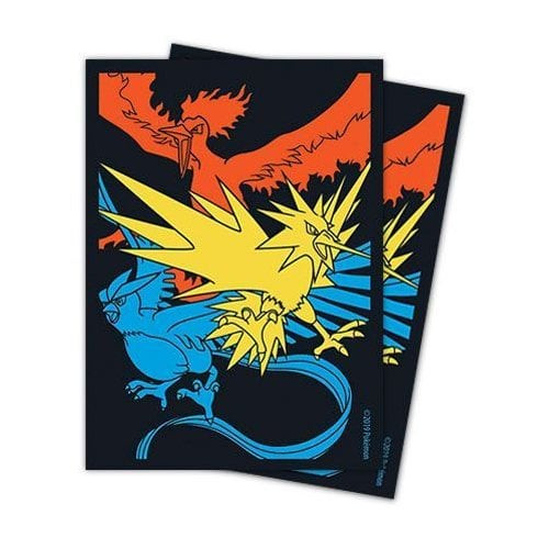 Hidden fates: Moltres, Zapdos, & Articuno Sleeves (65)