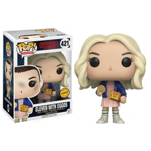 POP! TV - Stranger Things #421 Eleven With Eggos (with wig) [CHASE]