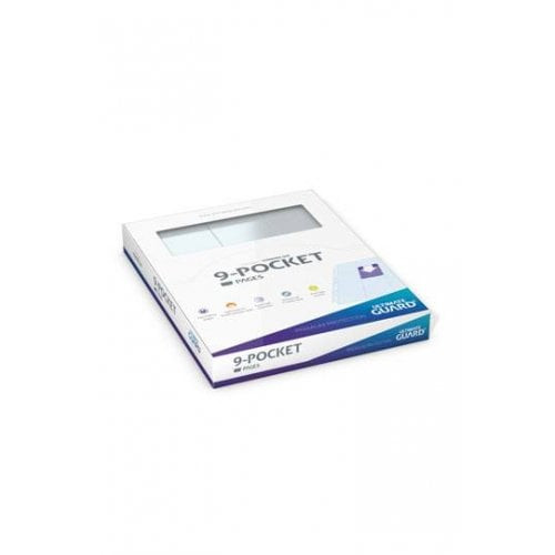 100ct 9-Pocket Clear Toploading Page with 11 Holes