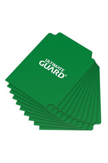 Card Dividers Standard Size Green (10)