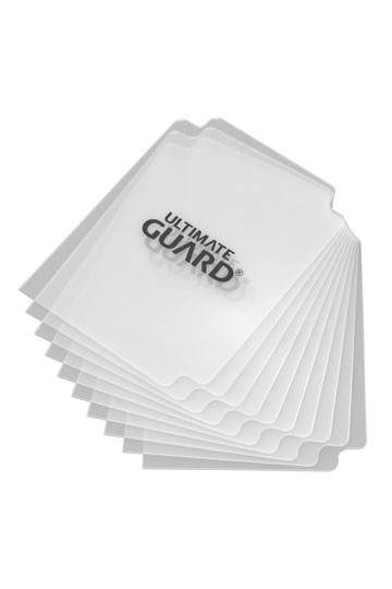 Card Dividers Standard Size Transparent (10)