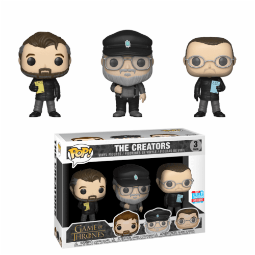 POP! Game of Thrones - The Creators 3-Pack 2018 Fall Convention Exclusive