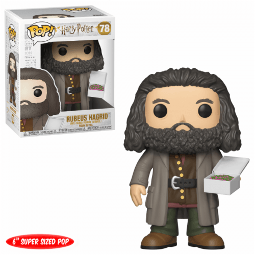 POP! Harry Potter #78 Rubeus Hagrid with Cake - 6-Inch Super Sized