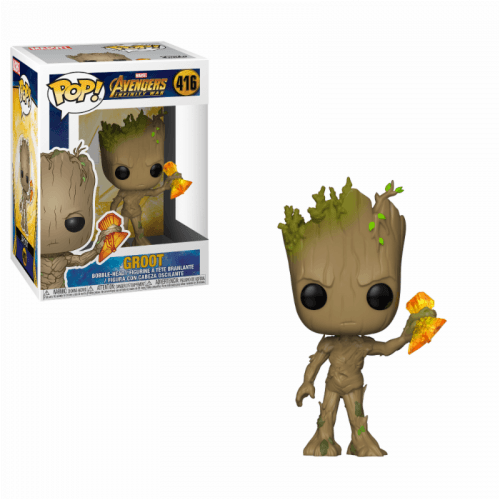 POP! Marvel - Avengers: Infinity War #416 Groot with Stormbreaker