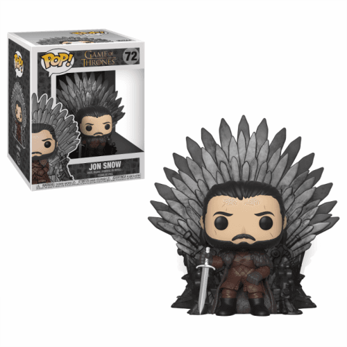 POP! Game of Thrones #72 Jon Snow on the Iron Throne Deluxe