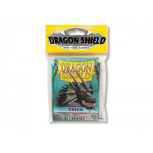 Dragon Shield Mini Green Sleeves (50)