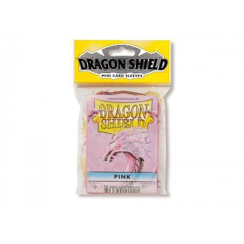 Dragon Shield Mini Pink Sleeves (50)