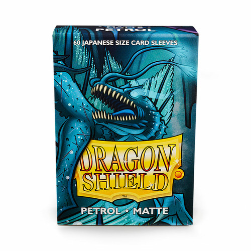 Dragon Shield Small Sleeves - Matte Petrol (60)