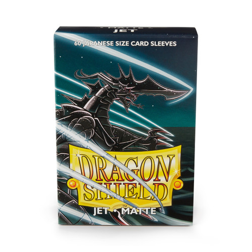 Dragon Shield Small Sleeves - Matte Jet (60)