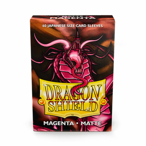 Dragon Shield Small Sleeves - Matte Magenta (60)