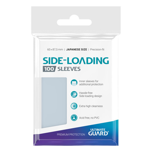 Precise-Fit Sleeves Side-Loading Japanese Size Transparent (100)