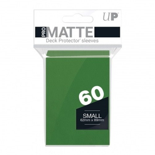 Pro-Matte Green Small Deck Protector Sleeves 60ct