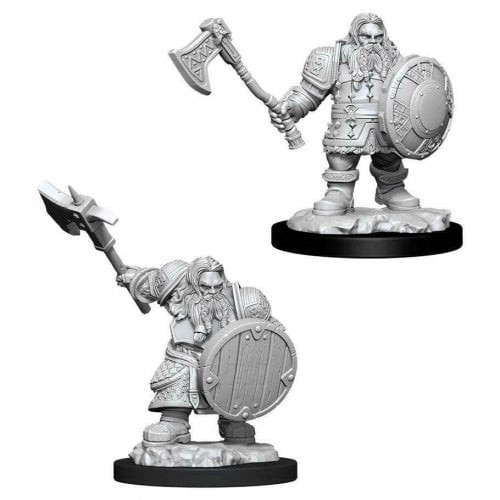 D&D Nolzur's Marvelous Miniatures - Dwarf Male Fighter (90004)