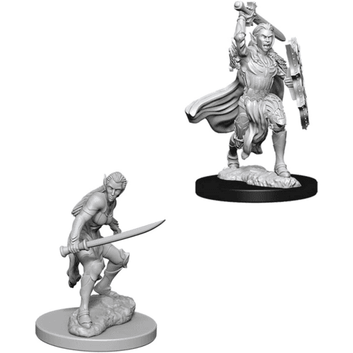 D&D Nolzur's Marvelous Miniatures - Elf Female Fighter (73385)