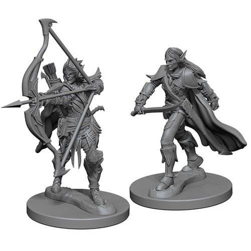 Pathfinder Battles Deep Cuts Unpainted Miniatures (Wave 1) - Elf Male Fighter