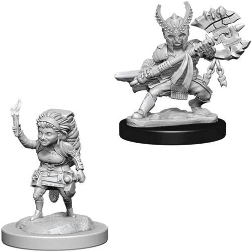 D&D Nolzur's Marvelous Miniatures - Halfling Female Fighter (73387)