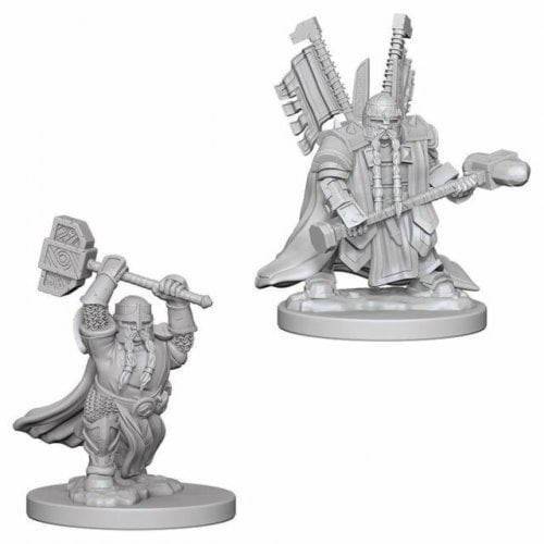 D&D Nolzur's Marvelous Miniatures (Wave 4) - Dwarf Male Paladin